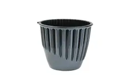 Ghiveci PIANO nr 5  (set 2 in 1) Antracit