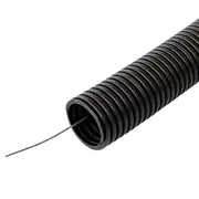 Tub flexibil 750N diam. 16 ex wire negru (100m/col)