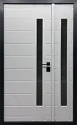 Antracit/Alb structurat