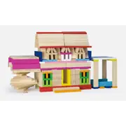 Architecture din lemn "Block Set" (250 buc.) 50956 3+ (8002)