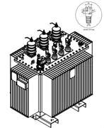 Transformator de putere ermetic 630 kVA 10/0.4 kV