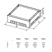 Doza de pardoseala 4x7M (RB53-U)