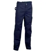 Pantaloni din bumbac SOUSSE  (02 navy) 