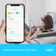 Monitor inteligent de temperatură și umiditate TP-Link Tapo T315