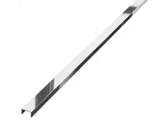 Profil Inox pentru gresie U-15-2440-SILVER-MI 15x240cm