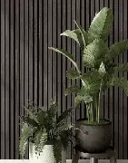 Panou acustic decorativ Black Walnut, 600×3000 mm