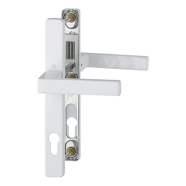 HOPPE Toulon 1737/2246 — mâner din aluminiu pe plăcuță îngustă